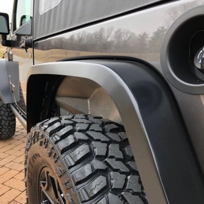 Jeep Wrangler Oem Fender Flares