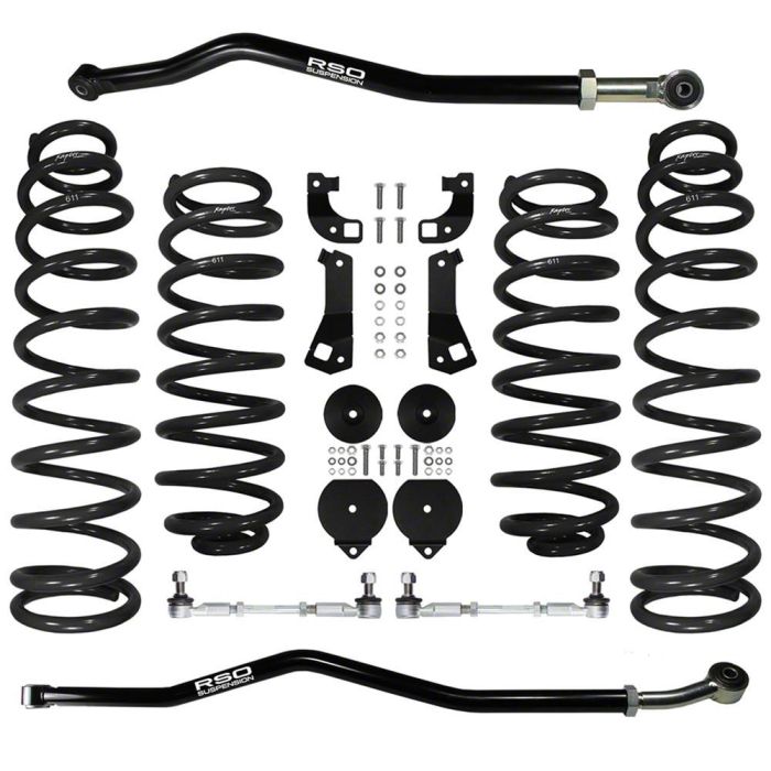 Jeep Licensed by Mammoth Jeep Wrangler 3.50-Inch Suspension Lift Kit ...